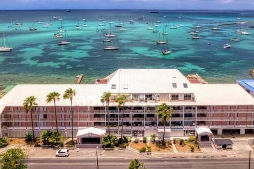 Superbe Studio Dolce Vita Vue Mer Plage Piscine Marigot  Exterior photo