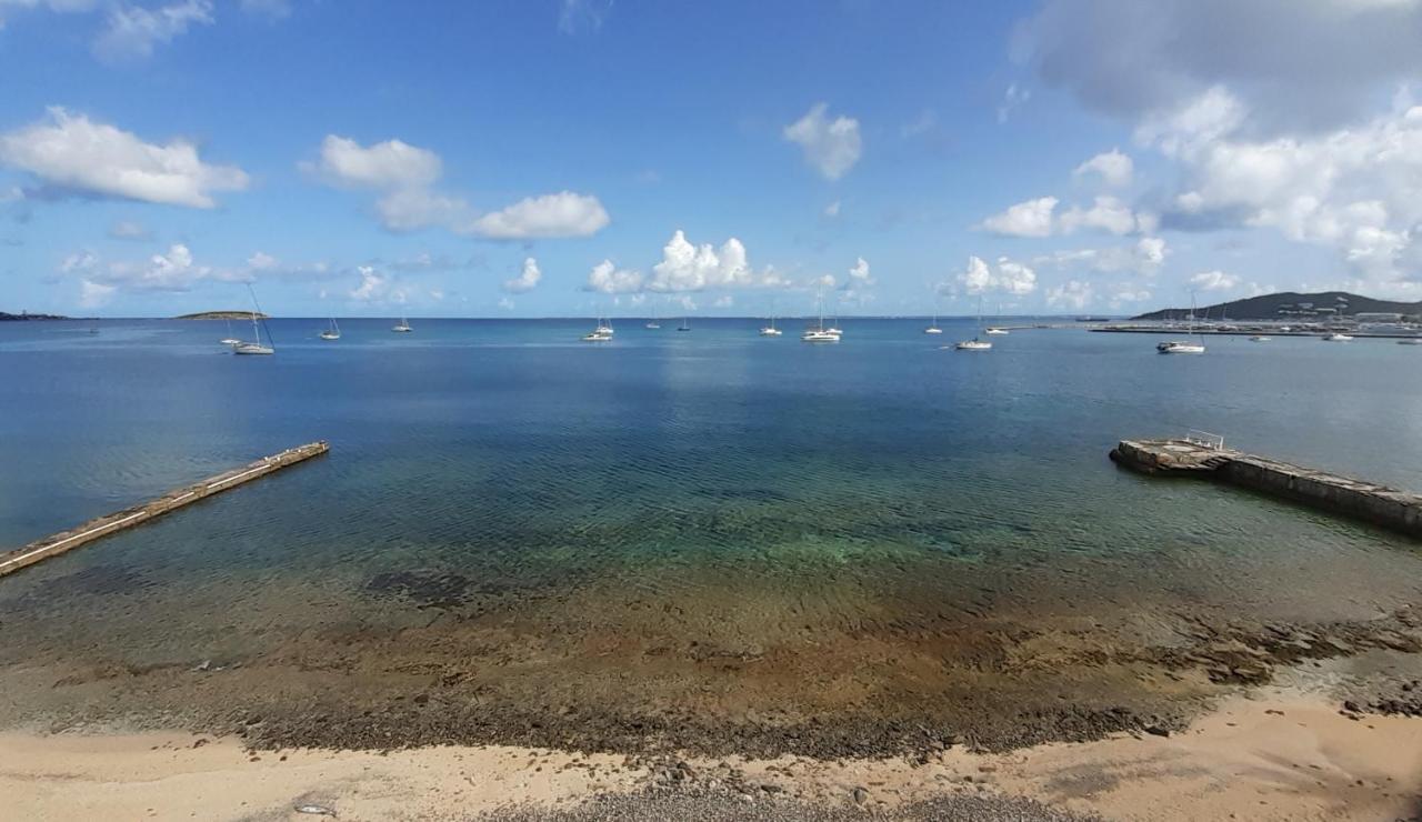 Superbe Studio Dolce Vita Vue Mer Plage Piscine Marigot  Exterior photo